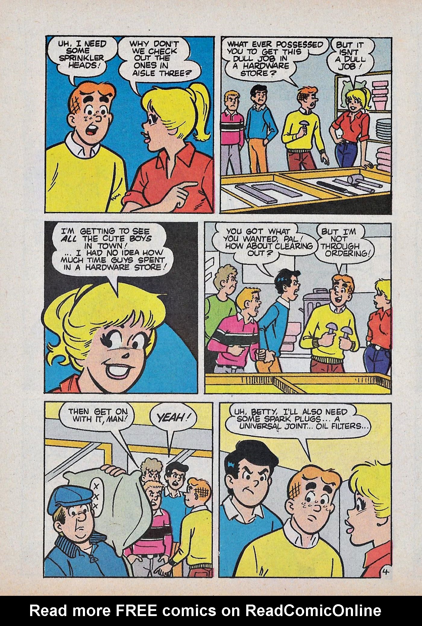 Read online Betty and Veronica Digest Magazine comic -  Issue #56 - 76
