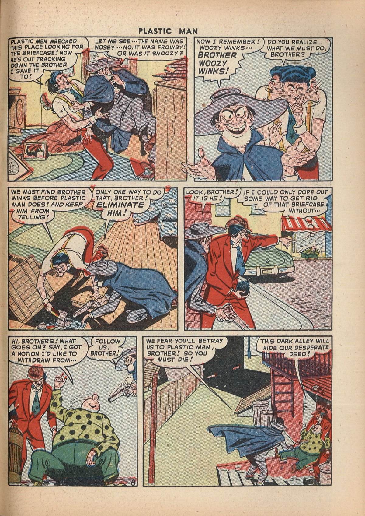 Read online Plastic Man (1943) comic -  Issue #15 - 43