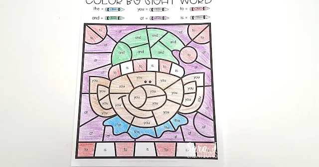 Color by Sight Word pages for your students today! The perfect way to make learning sight words more fun during the holiday season.