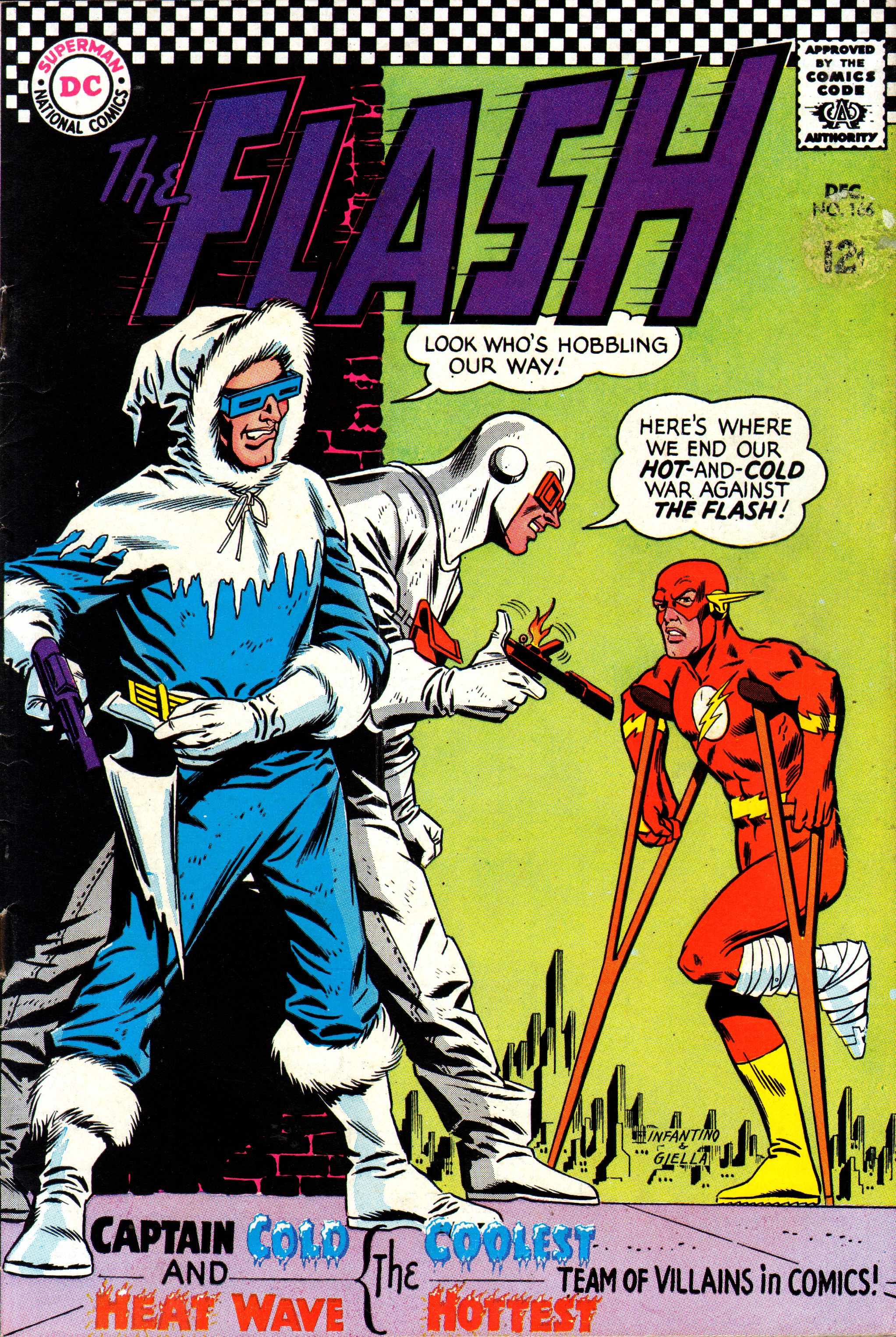 Read online The Flash (1959) comic -  Issue #166 - 1