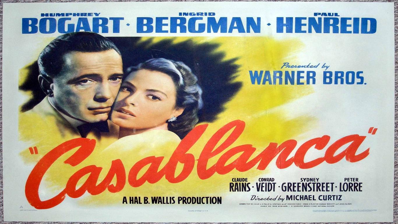 Marco Carnovale Film review Casablanca (1942), by Michael Curtiz,