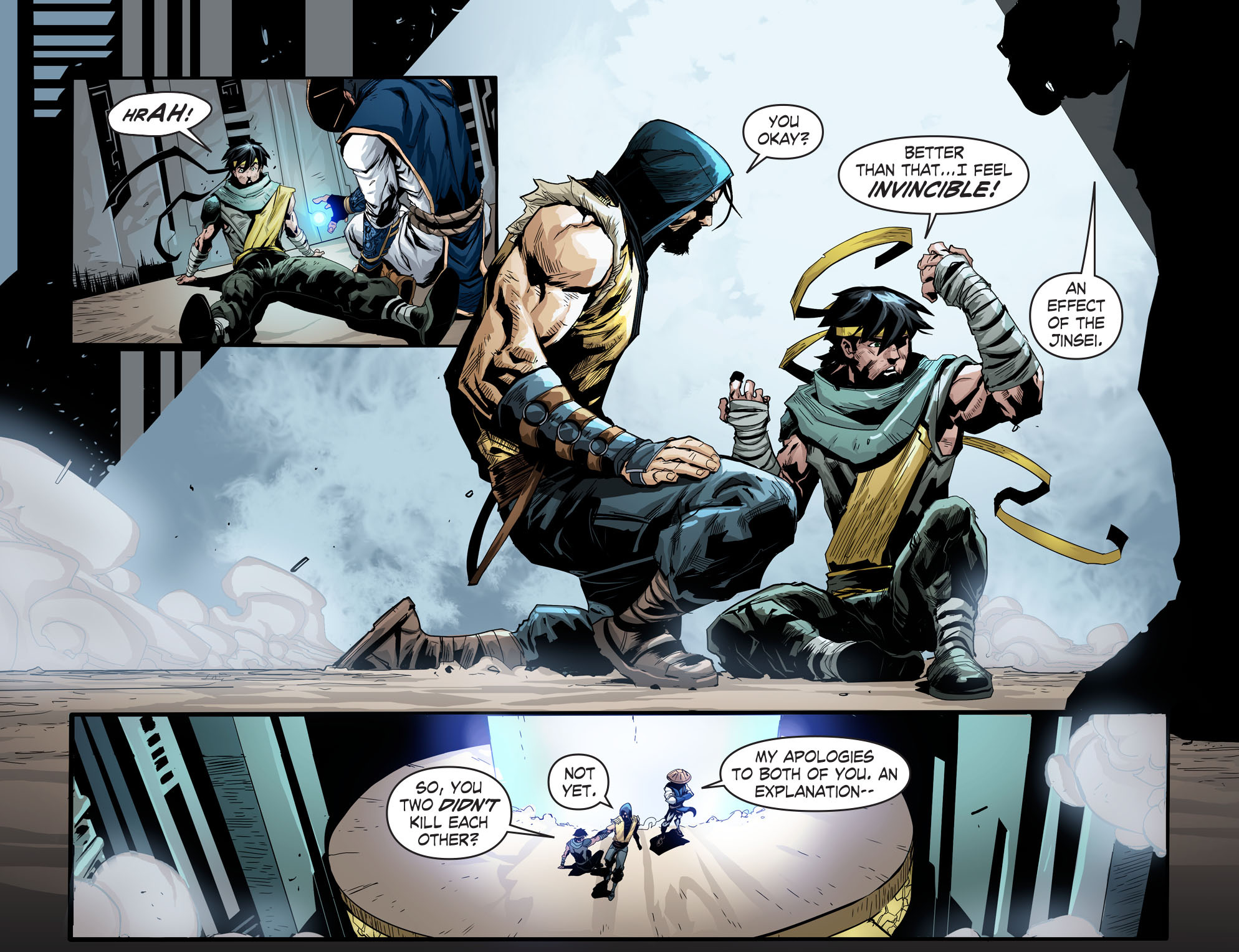 Read online Mortal Kombat X [I] comic -  Issue #11 - 9