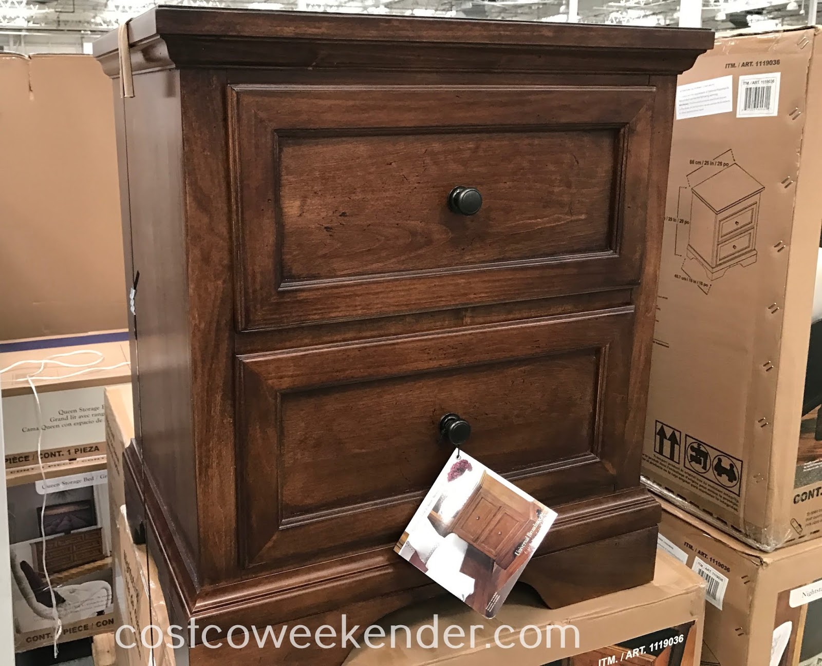 Universal Broadmoore Nighstand Costco Weekender