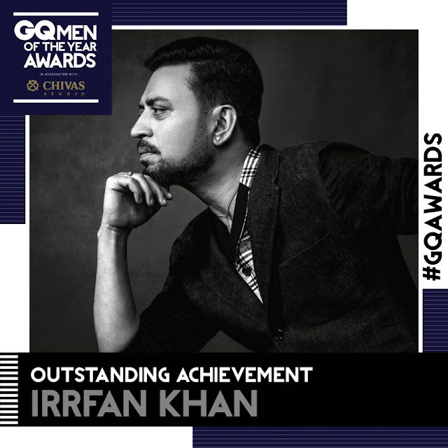 Men Of The Year Awards Outstanding Achievement : Irrfan Khan