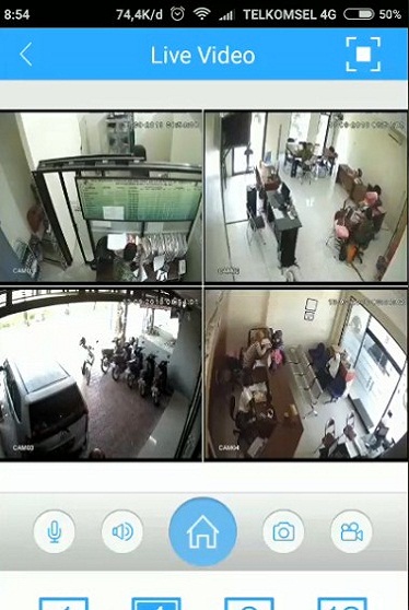 cara setting CCTV online di android