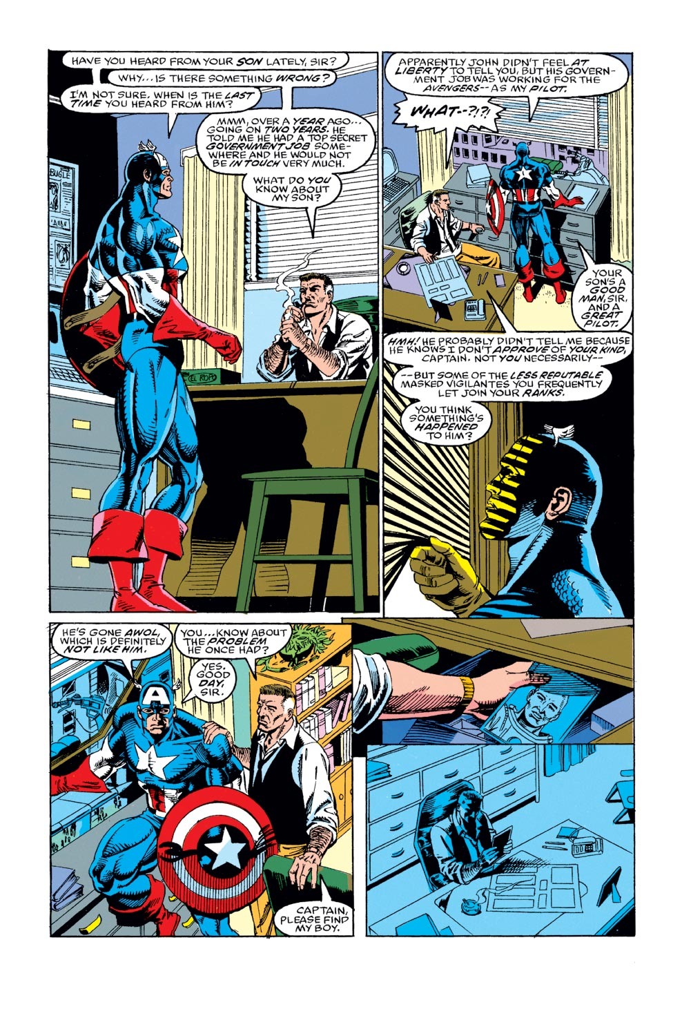 Captain America (1968) Issue #402 #351 - English 10