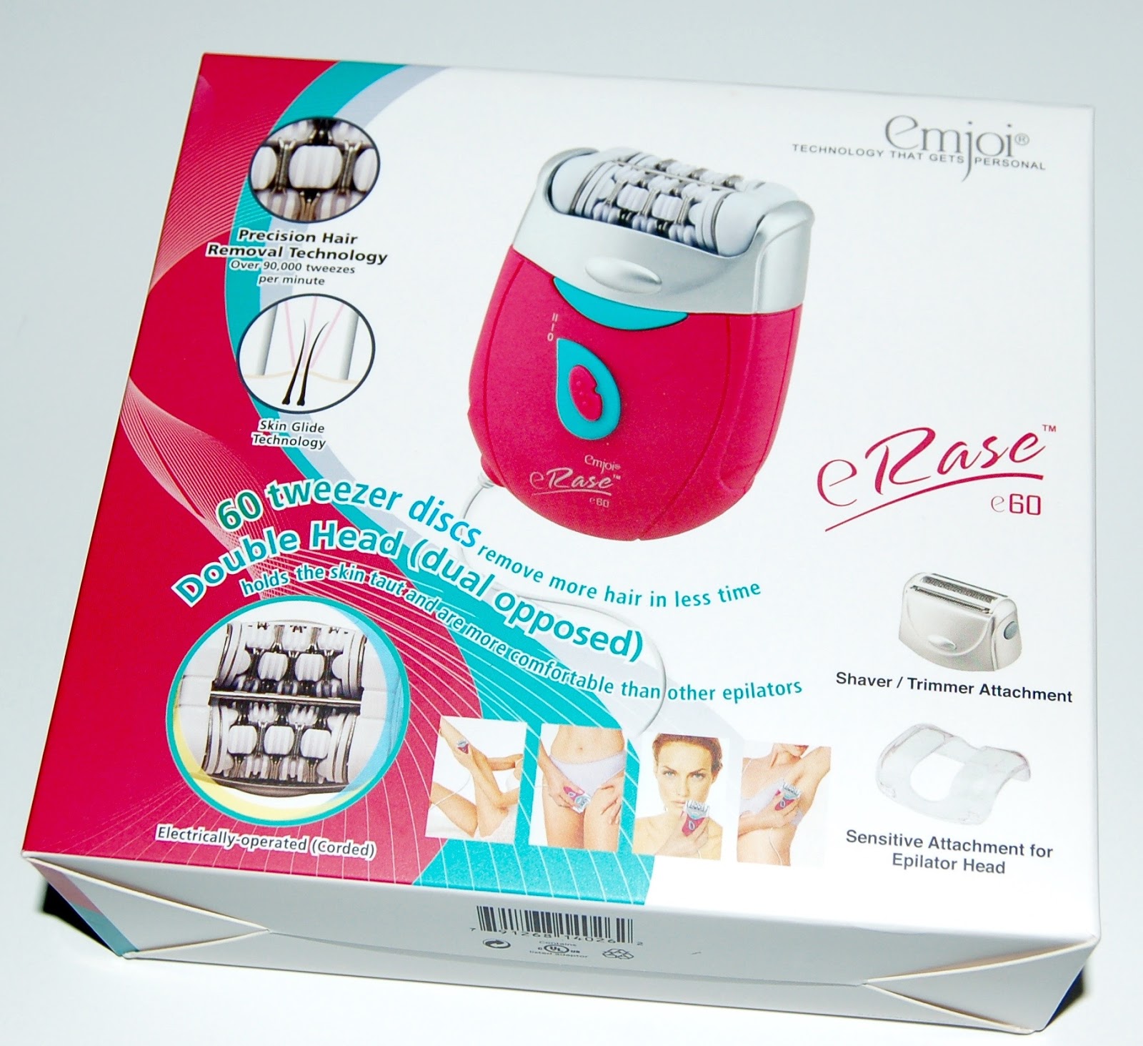 Emjoi eRase e60 Epilator* Review The Beauty Isle
