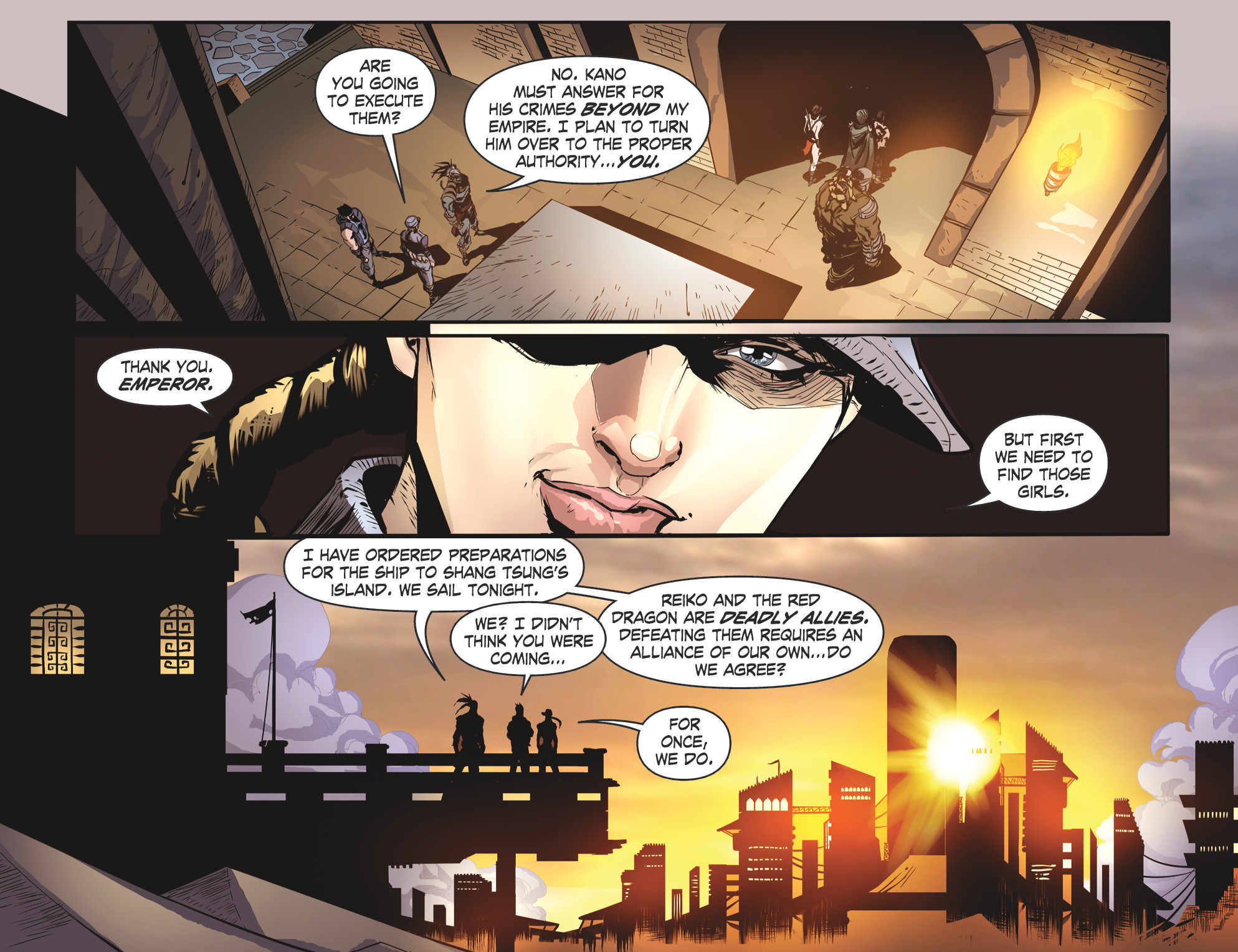 Read online Mortal Kombat X [I] comic -  Issue #21 - 19