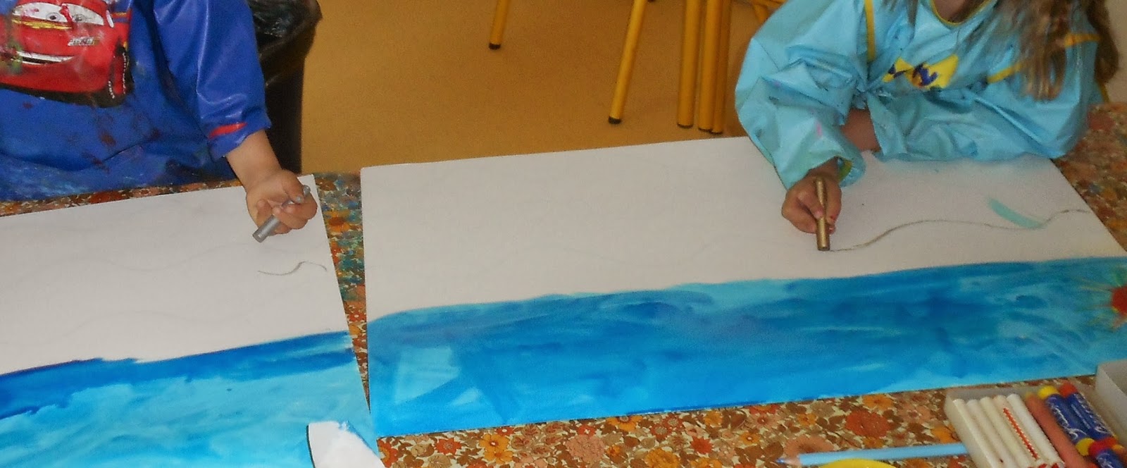 La baleine bleue cherche de l'eau...d