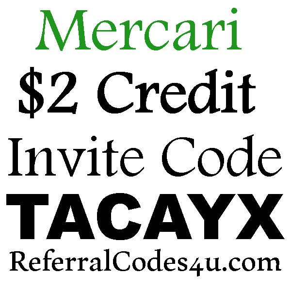 Mercari Invite Code 2023, Mercari App Sign Up Code, Mercari Coupon Code June, July, August, September