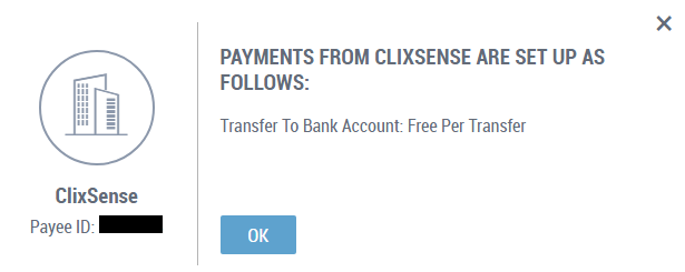 Payoneer fees for Clixsense payments