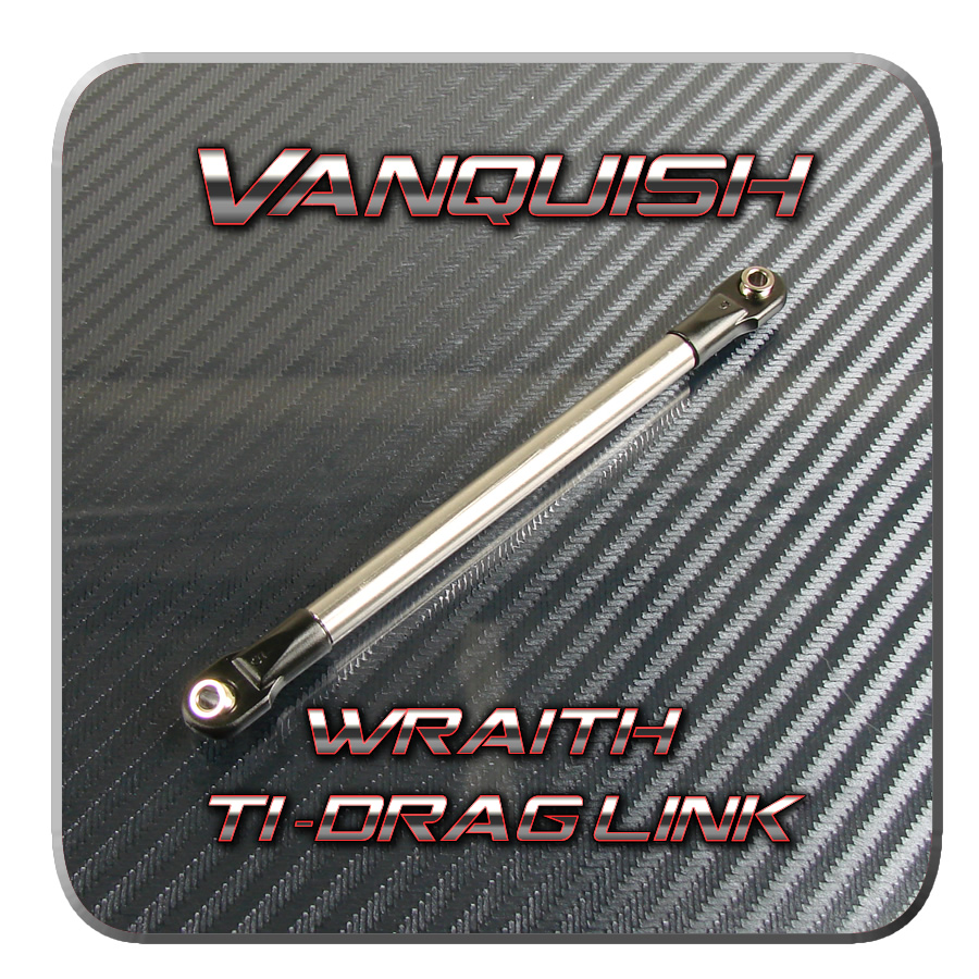 SK Motion Vanquish Titanium Links and Tie Rods for the Axial Wraith