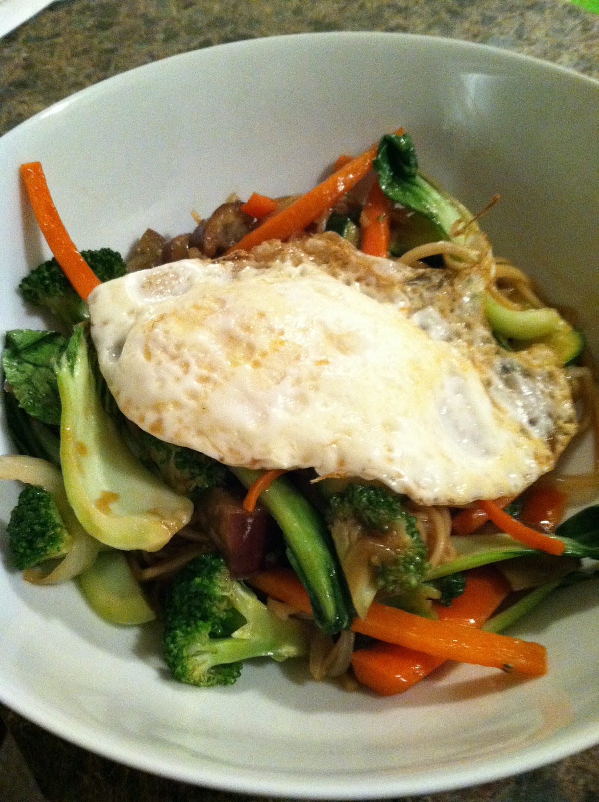 Fresh Fare Veggie Stirfry with Egg