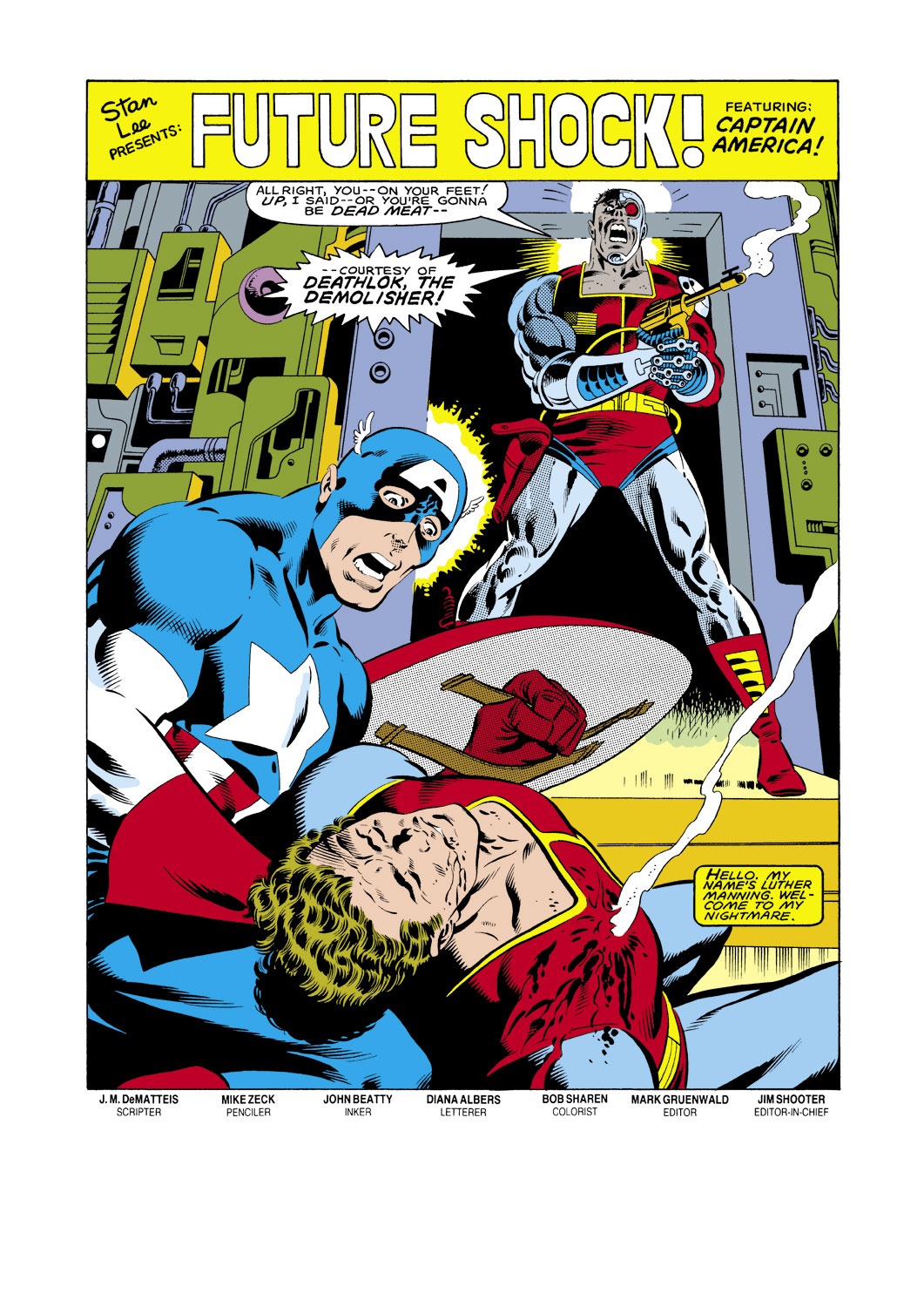 Read online Captain America (1968) comic -  Issue #287 - 2