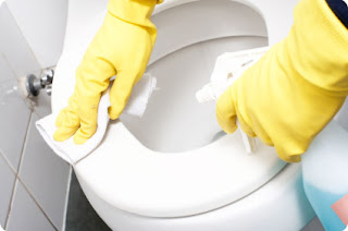 Image: The Magic of Dryer Sheets: How I Get Rid of Those Stubborn Bathroom Rings