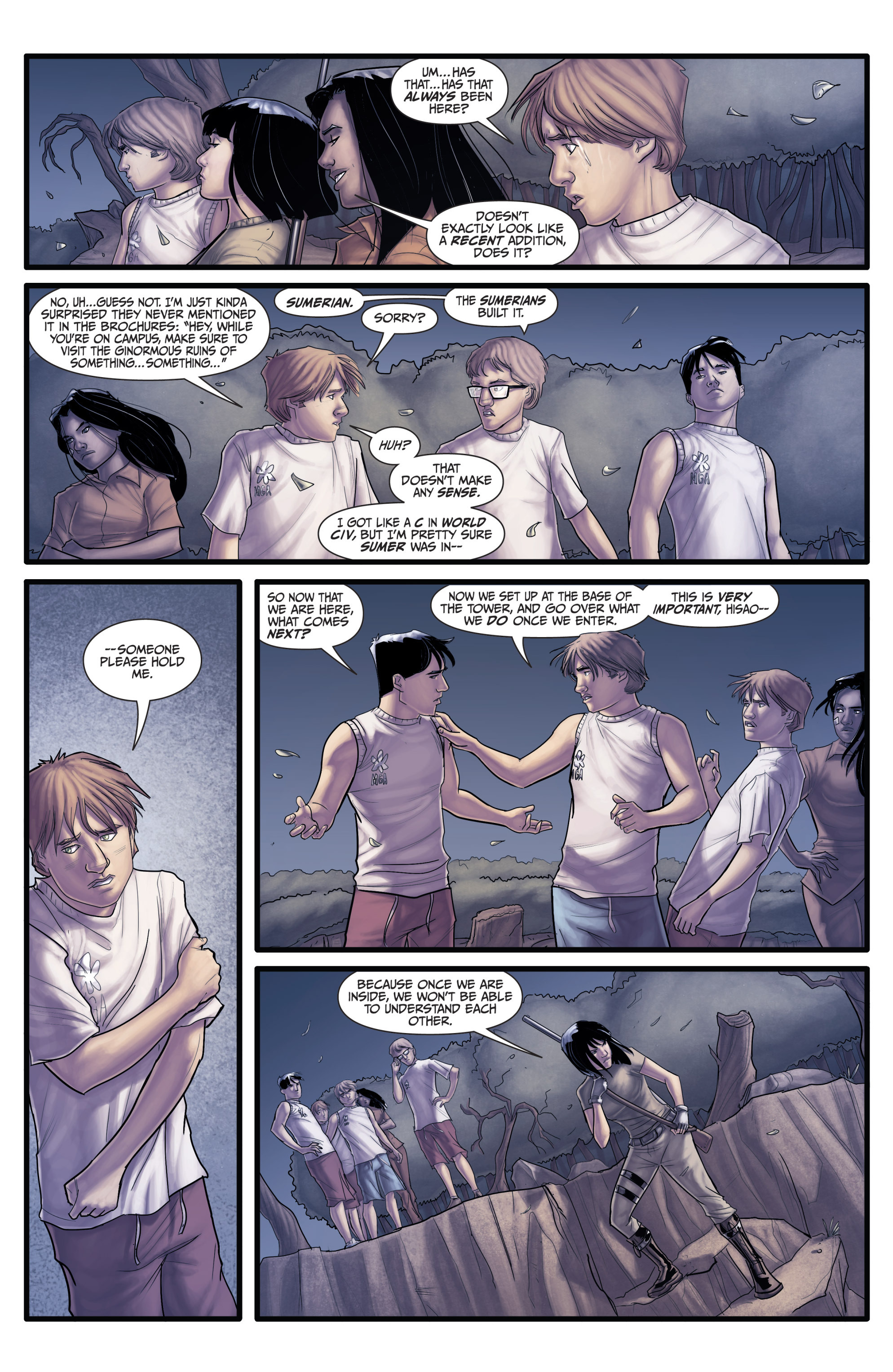 Read online Morning Glories comic -  Issue # _TPB 4 - 85