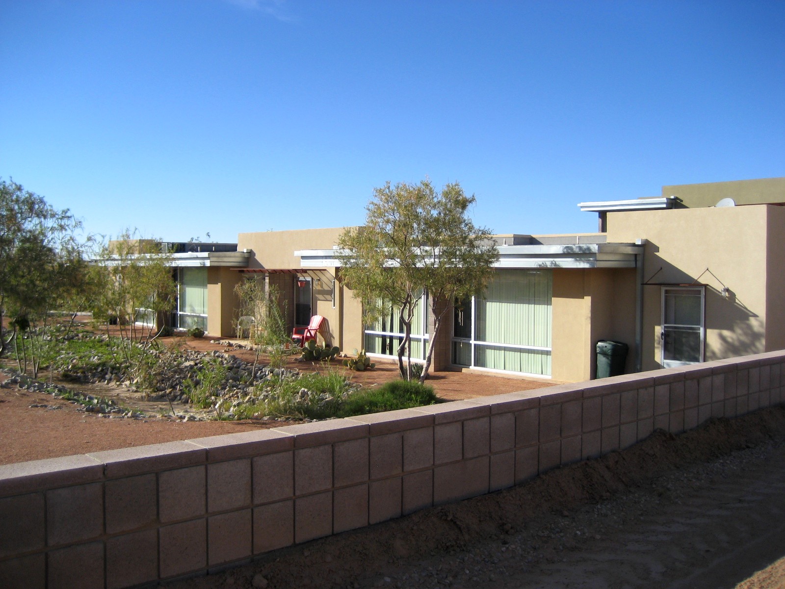 Living Rootless New Mexico Architecture 1 Alamogordo Azotea