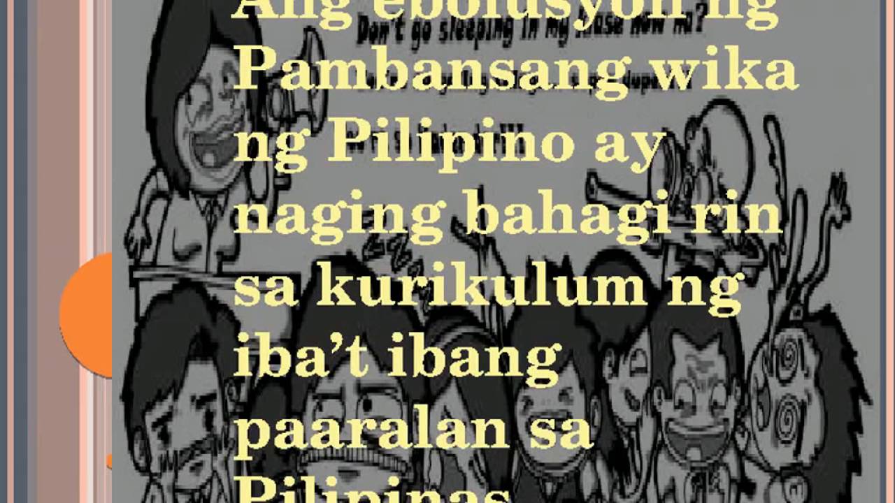 kalagayan ng wikang filipino sa kasalukuyang panahon - philippin news