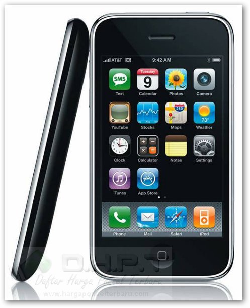 Harga Ponsel dan Spesifikasi Apple iPhone 3G (16GB 
