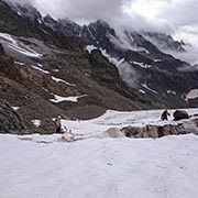 Alpes, Ecrins, Glaciar Blanc