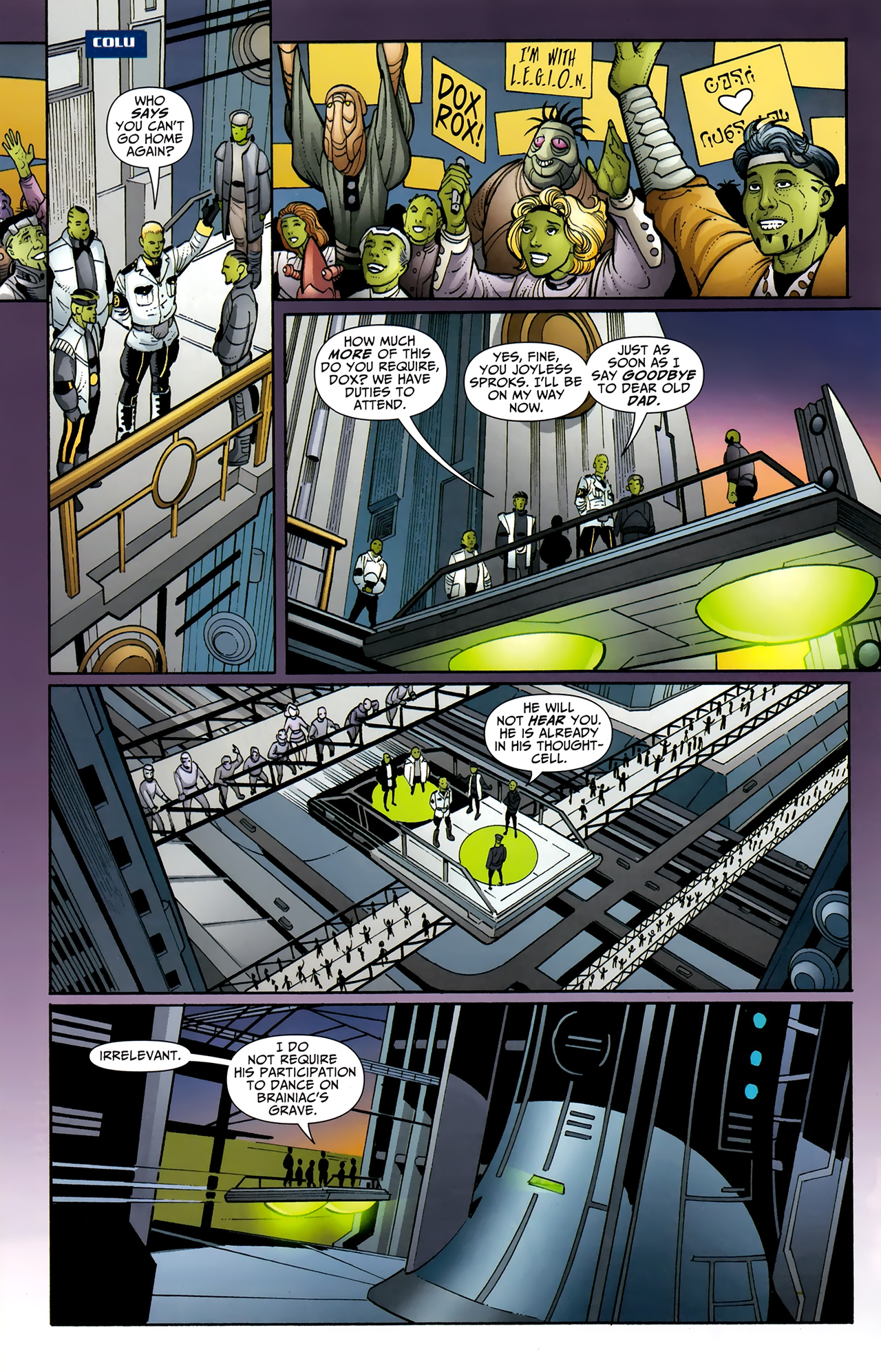 Read online R.E.B.E.L.S. comic -  Issue #18 - 14