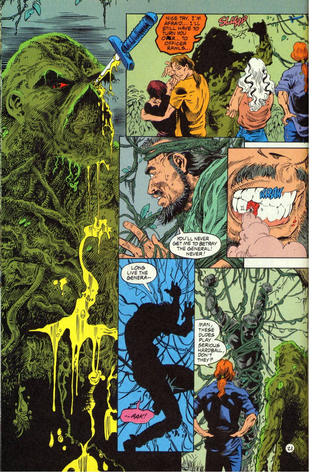 Swamp Thing (1982) Issue #123 #131 - English 22