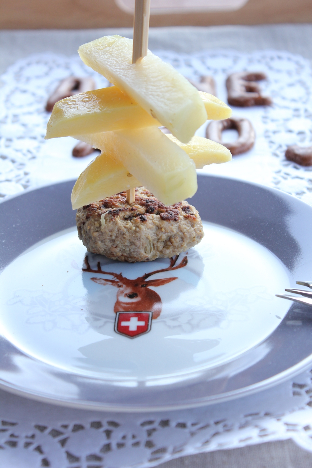 Wolkenfees Küchenwerkstatt: Frikadellen mit Kohlrabi