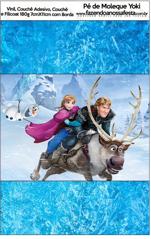 Frozen Etiquetas para Candy Bar, para Imprimir Gratis. Ideas y