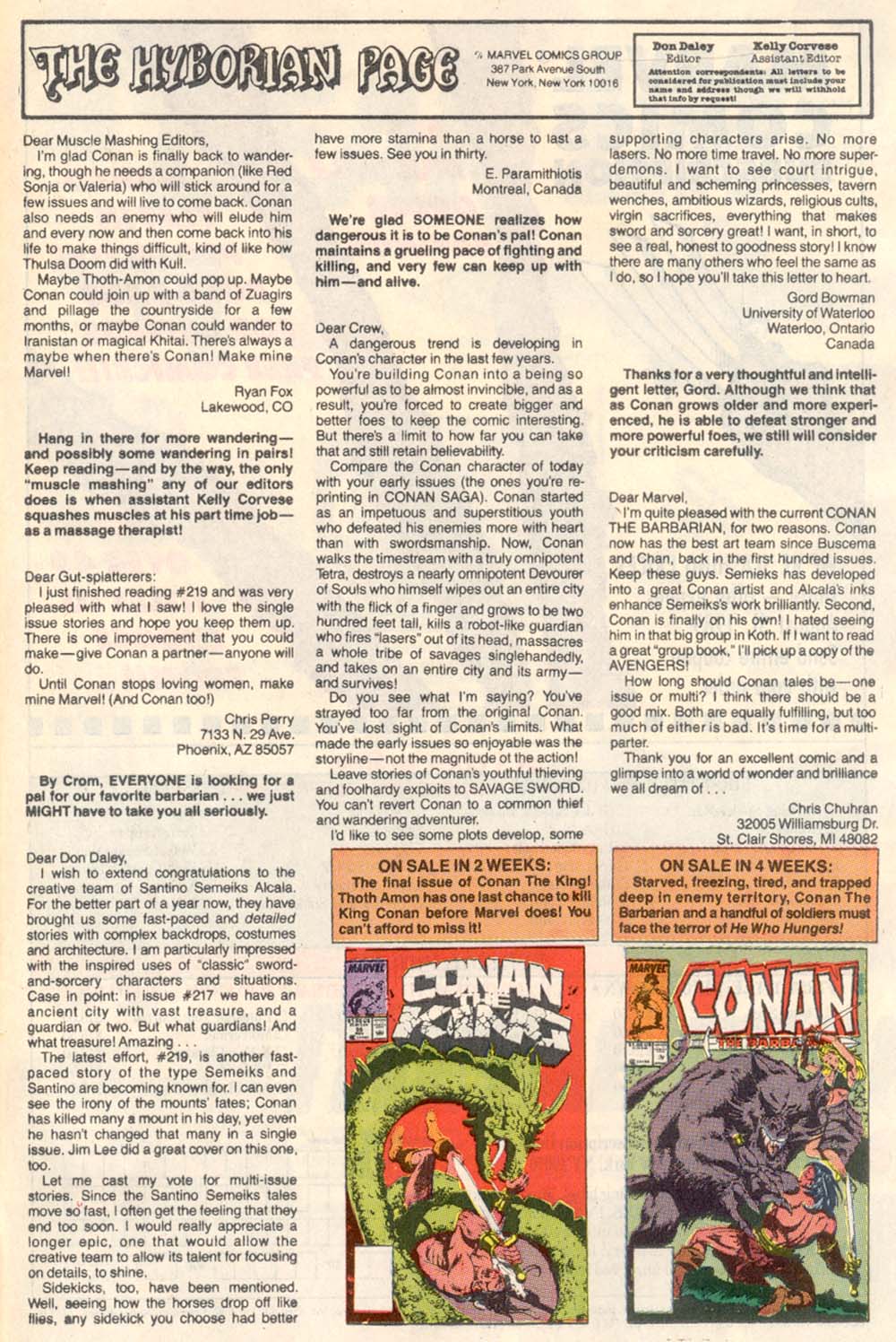 Conan the Barbarian (1970) Issue #223 #235 - English 24