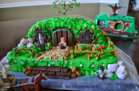 DIY Hobbit Cake by Over The Apple Tree