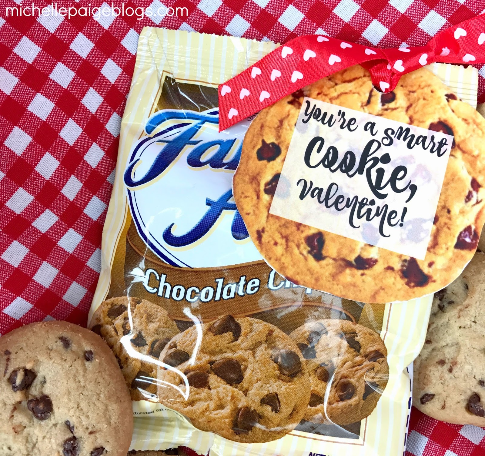 michelle paige blogs Chocolate Chip Cookie Valentines