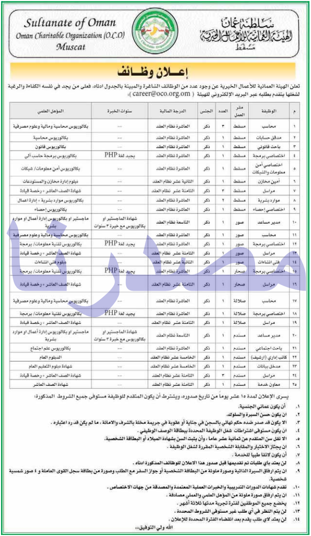 وظائف شاغرة فى جريدة عمان سلطنة عمان الثلاثاء 20-06-2017 %25D8%25B9%25D9%2585%25D8%25A7%25D9%2586%2B2