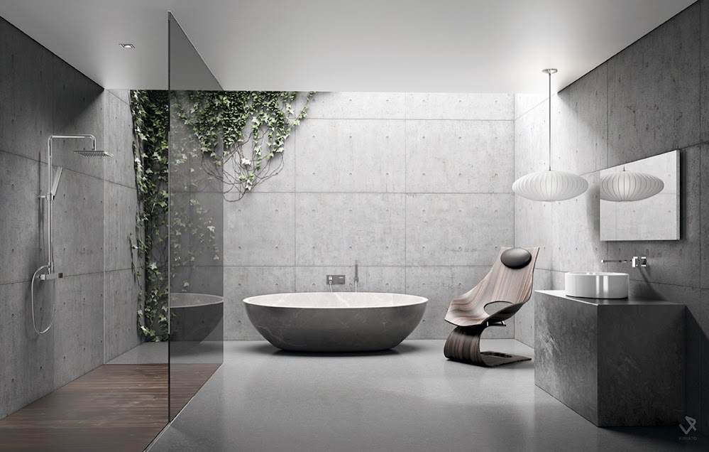 Sleek-Cement-Bathroom