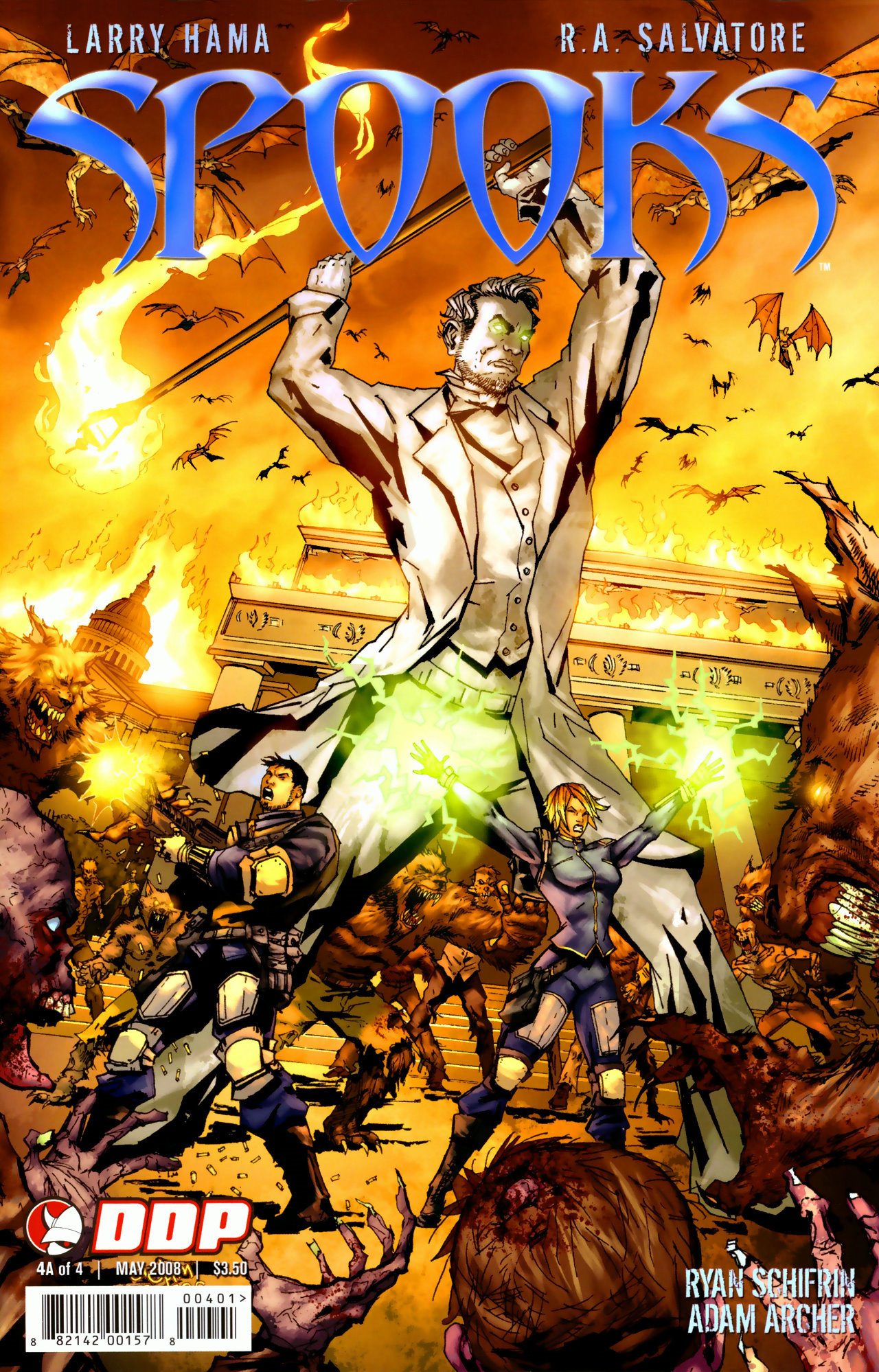 Read online Spooks comic -  Issue #4 - 1