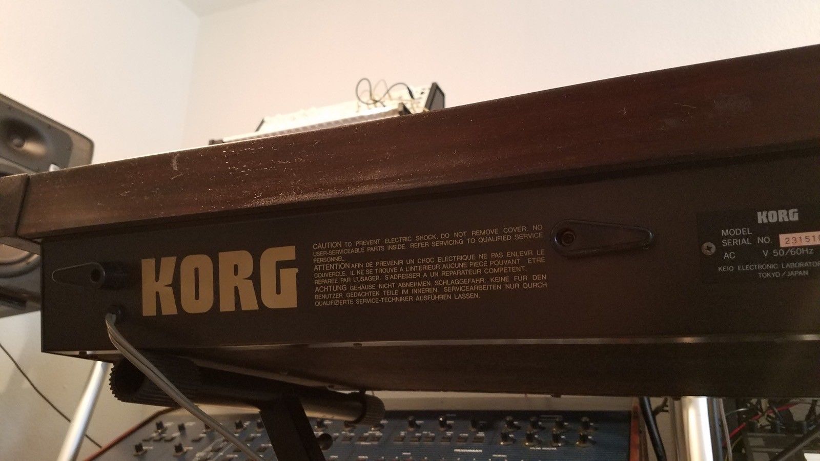MATRIXSYNTH: Korg Lambda, Rare Vintage Analog Synthesizer SN 231510