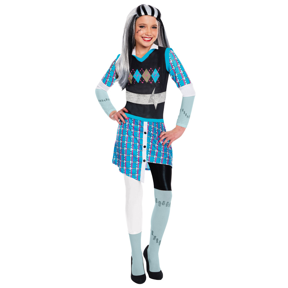Monster High Rubie's Frankie Stein Outfit Child Costume | MH Merch