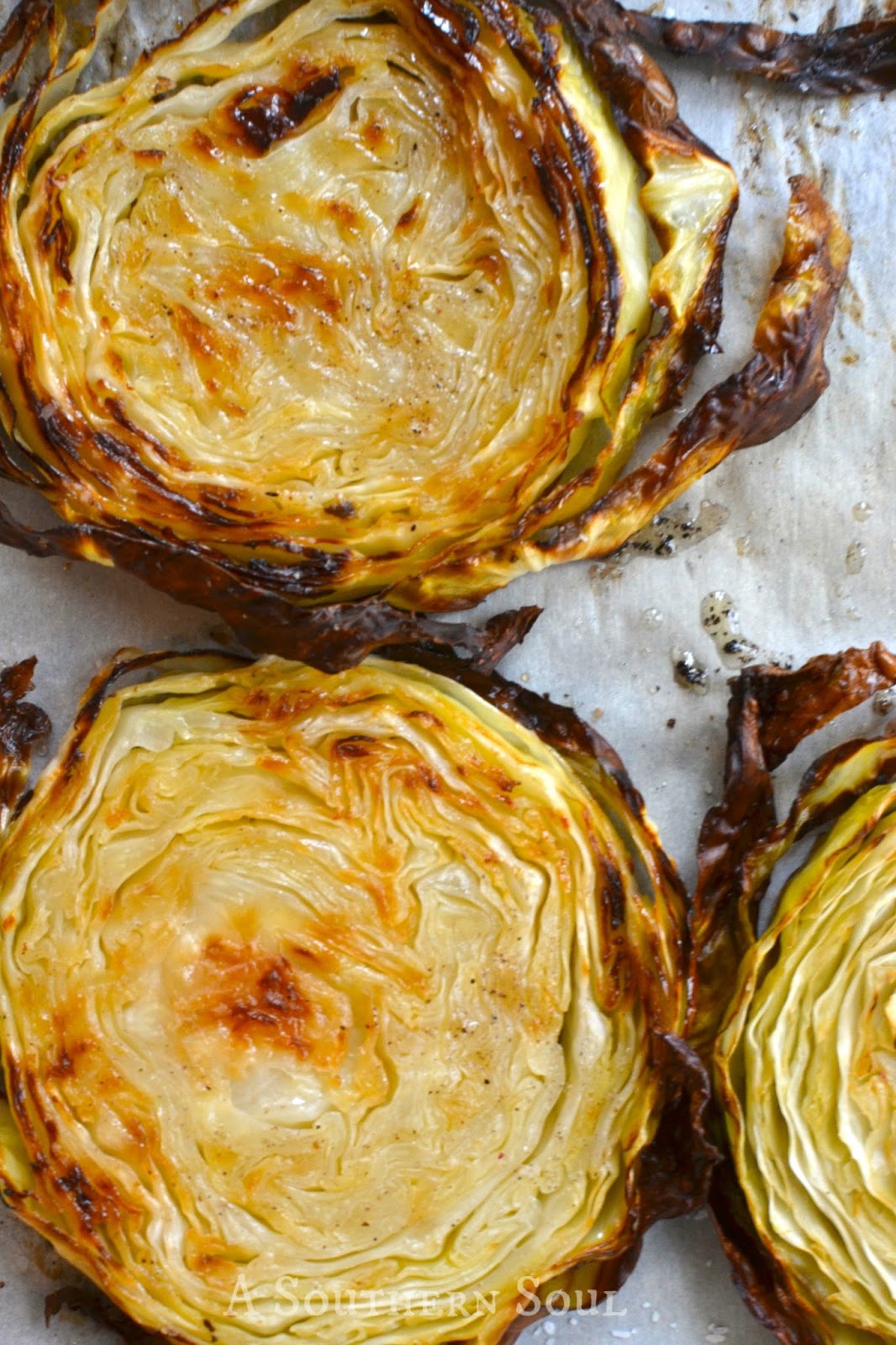 A Southern Soul Amazing Roasted Cabbage Soup