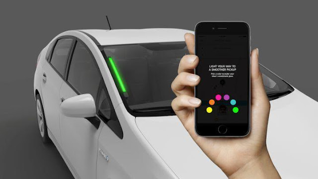 Uber Color Coding ensures Seamless Pickup at crowded place