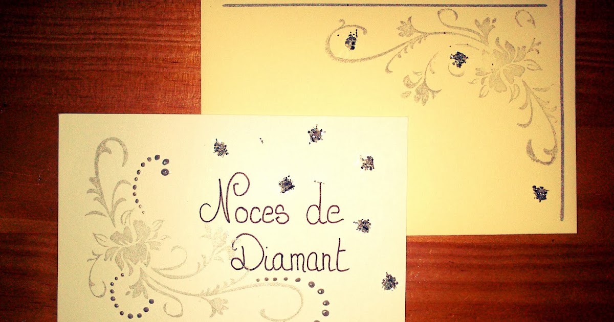 Texte Noces De Diamant à Imprimer tifenn72.blogspot.com