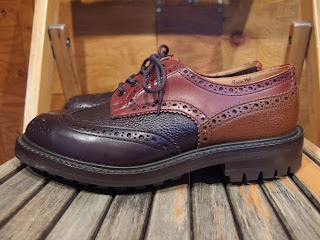 NEPENTHES TRICKER'S MENS & WOMENS Multi-Tone Brogue/Browns SUNRISE MARKET