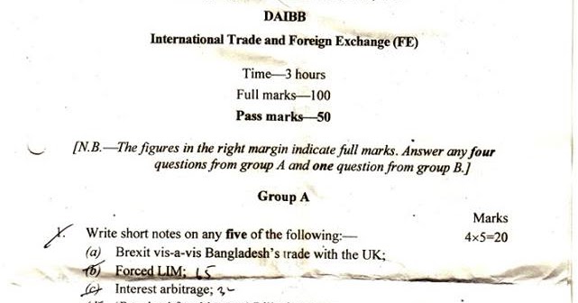 International trade and foreign exchange