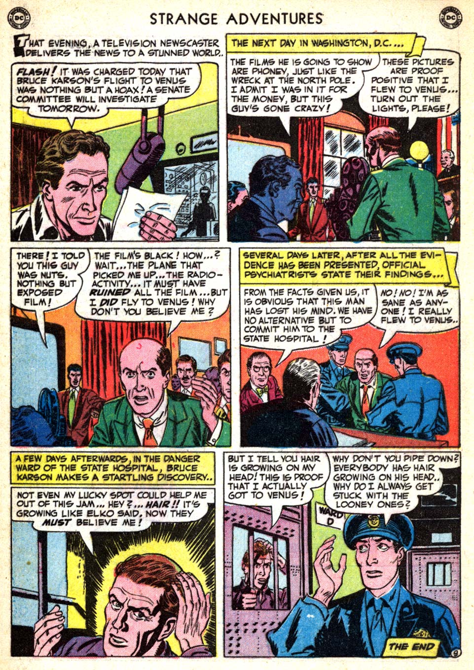 Read online Strange Adventures (1950) comic -  Issue #8 - 49
