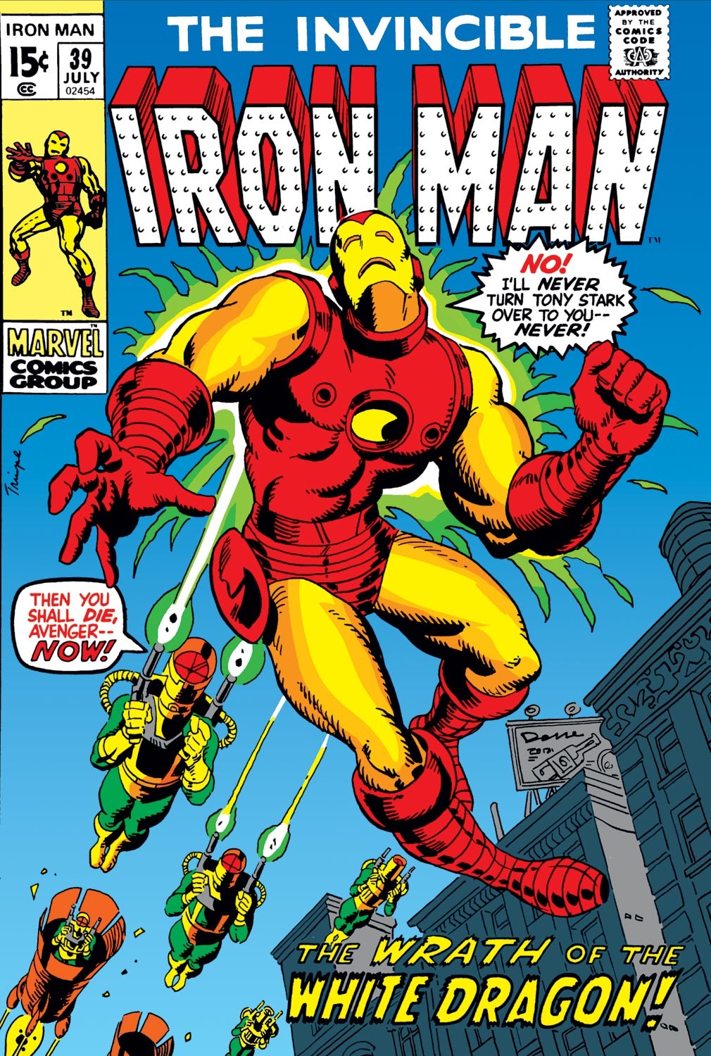 Read online Iron Man (1968) comic -  Issue #39 - 1