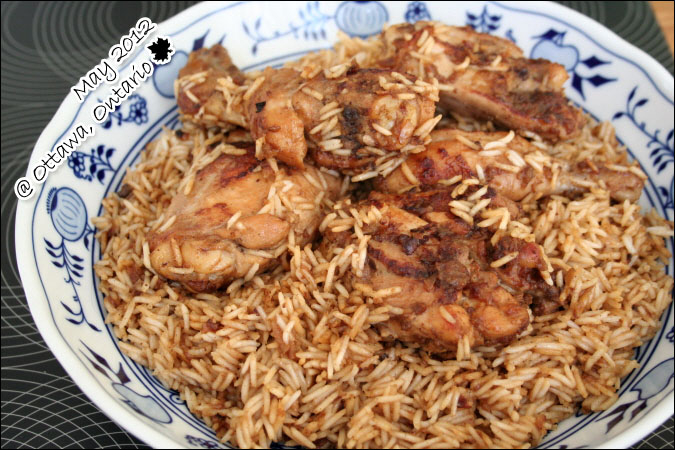 Heavenly Palate: [Afghani Chicken Pulao] National rice dish of ...