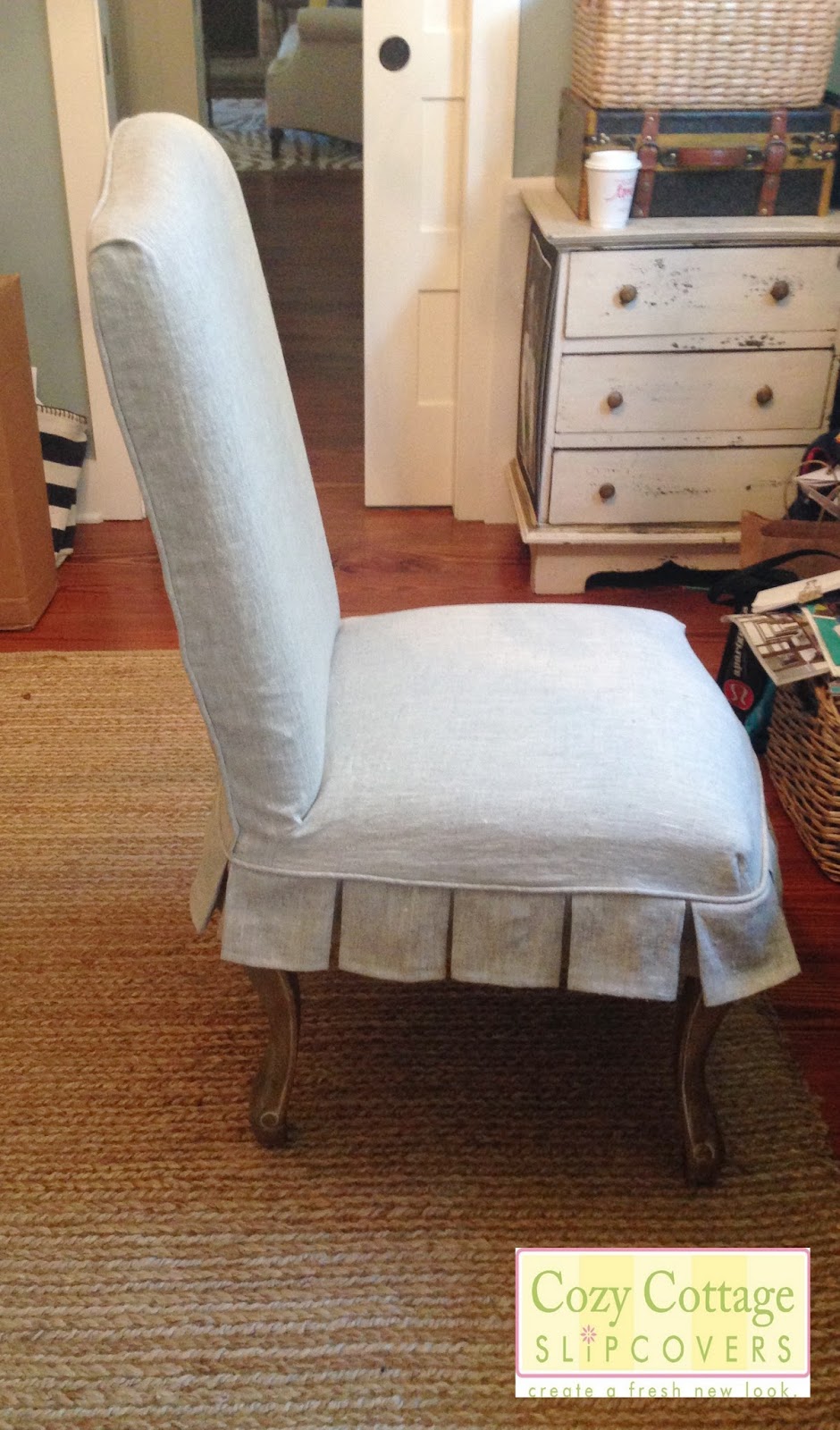 Cozy Cottage Slipcovers Rustic Linen Slipcovers