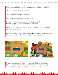 Apoyo Primaria Exploración de la Naturaleza y la Sociedad 1er grado Bloque 1 lección 6 Dónde están mis lugares favoritos