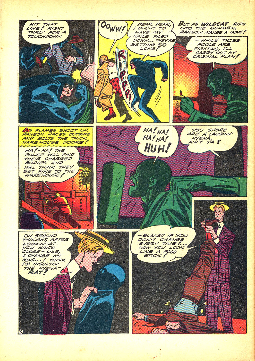 Read online Sensation (Mystery) Comics comic -  Issue #8 - 64