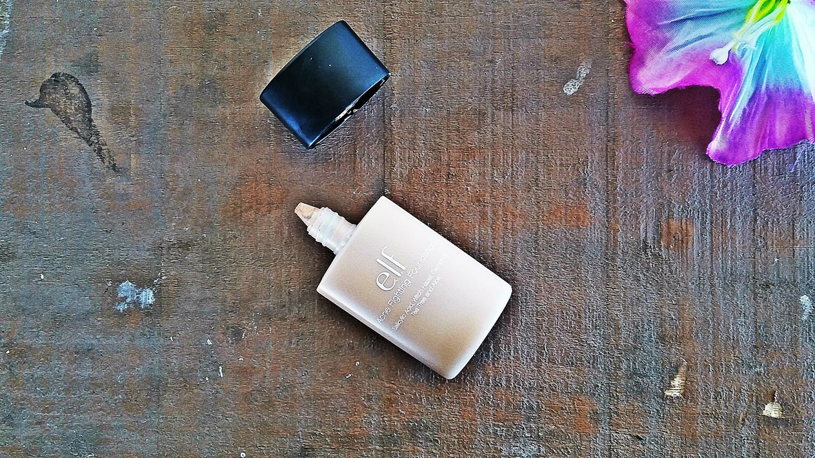 Resenha Base ELF Acne Fighting Foundation A Chata de Batom Moda