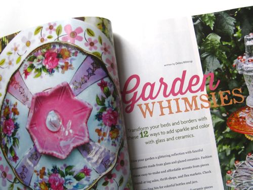 Tea With Friends Flea Market Outdoors Magazine If You Re Like Me Your Eye Goes Straight To The China In Any Magazine Read Well Who Wouldn T Have Hit Brakes Upon Spotting This Feature On Garden
