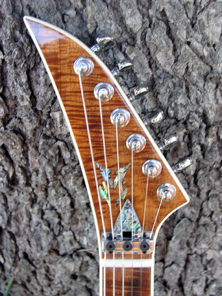 Blast Custom Shop: Neal Moser Scimitar Philip Rous Custom Electric Guitar